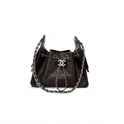 CHANEL MASTER MINI HANDBAG WAXED CALFSKIN AS5631 (22*20*12.5cm)